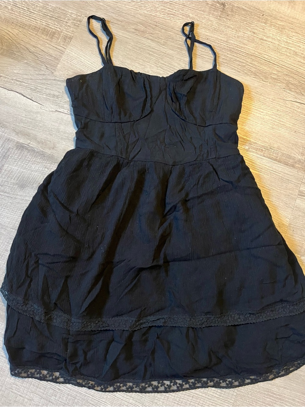Hollister dress black